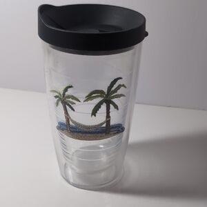 Tervis Tropical Palm Tumbler with Black Lid